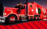 caravana navideña coca cola